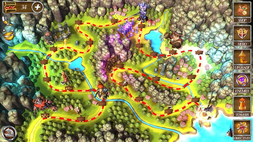 Ancient Tower gameplay